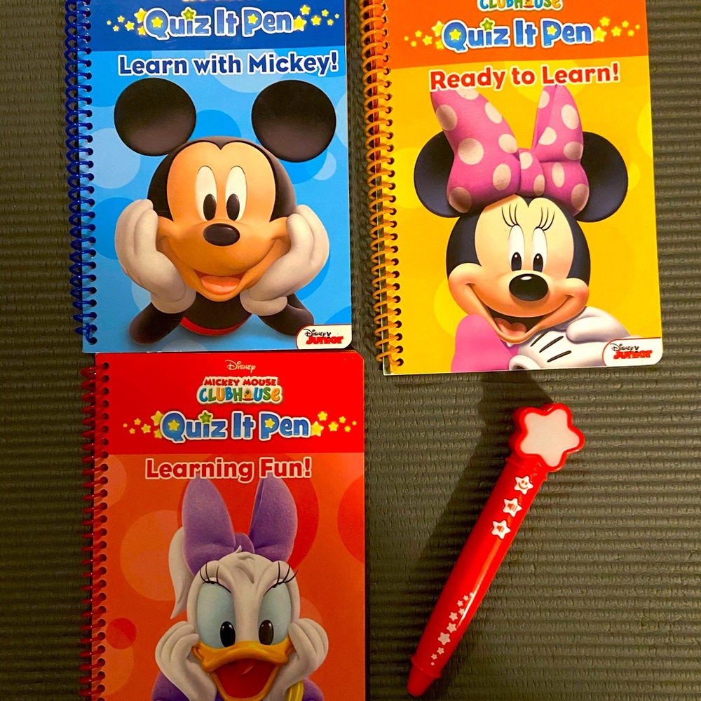 Mickey Mouse clubhouse learning books